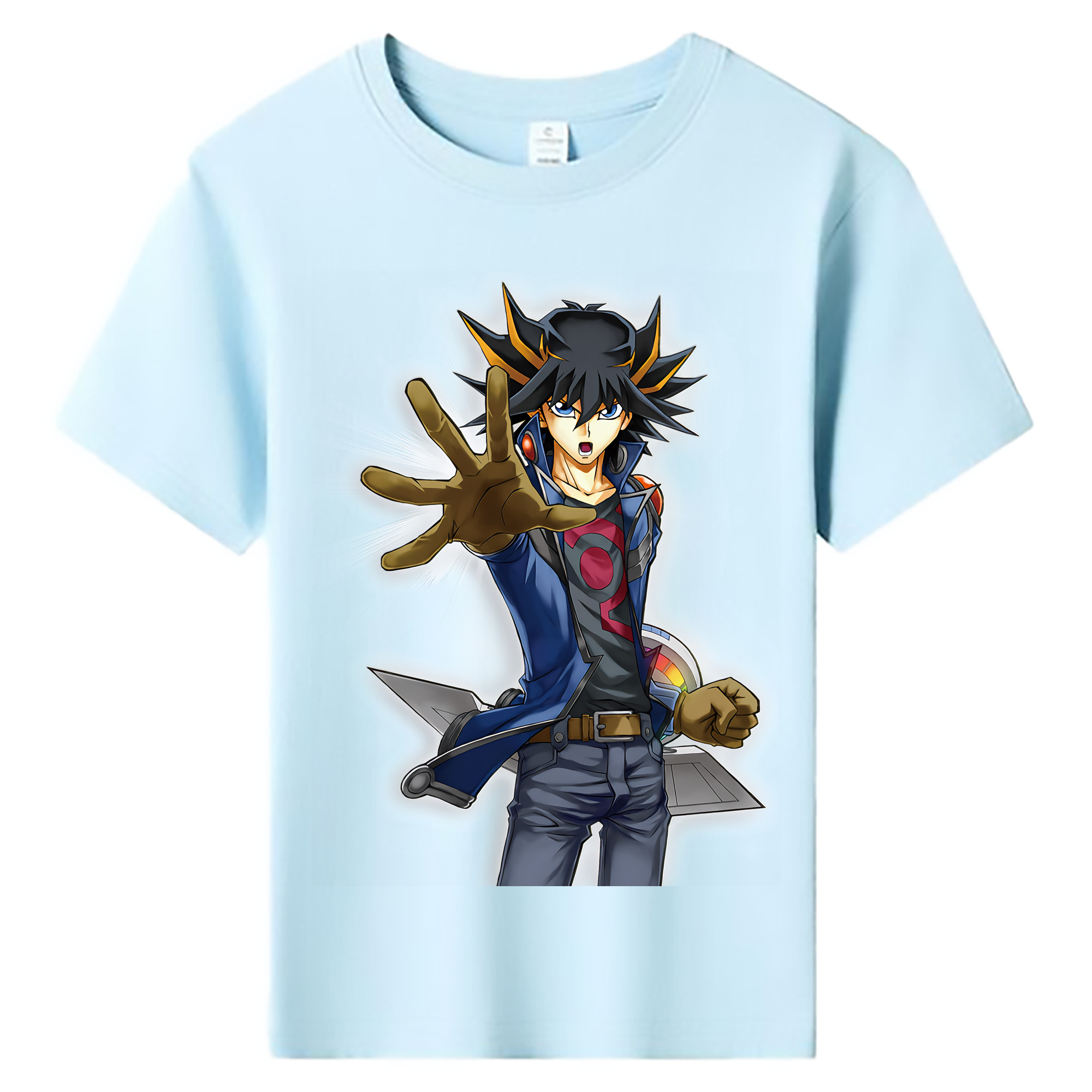 （画像用） 遊☆戯☆王 Yu-Gi-Oh! 綿100％キッズTシャツ（フロントプリント）